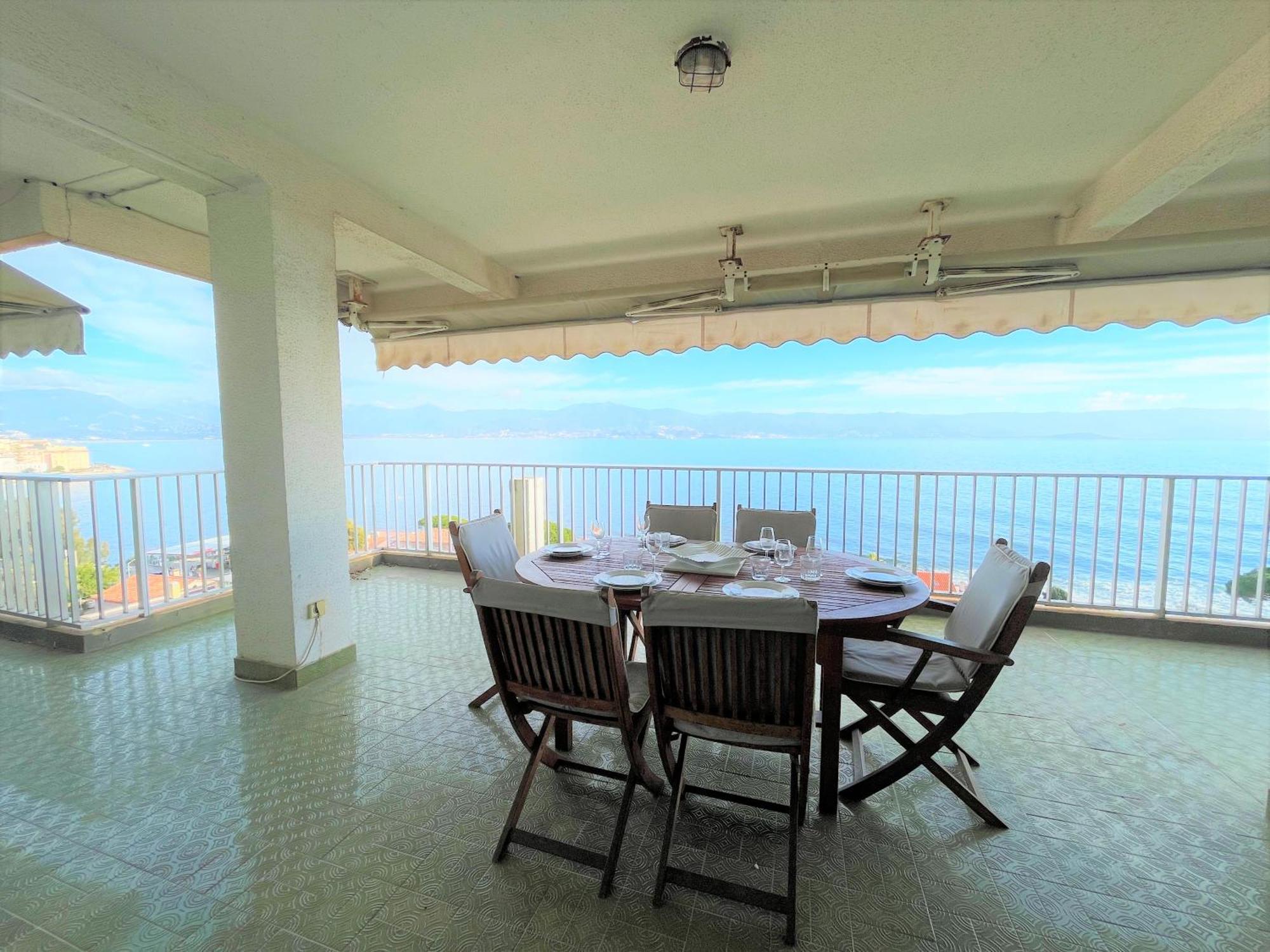 Appartement Vue Mer Carmino Ajaccio Ajaccio  Ngoại thất bức ảnh