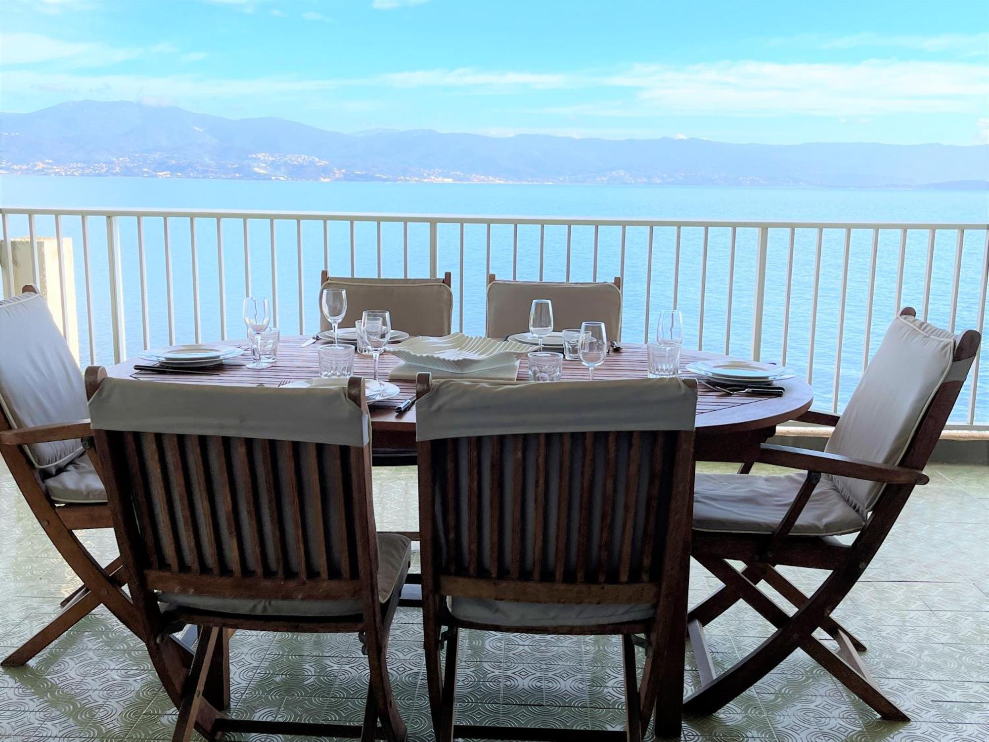 Appartement Vue Mer Carmino Ajaccio Ajaccio  Ngoại thất bức ảnh
