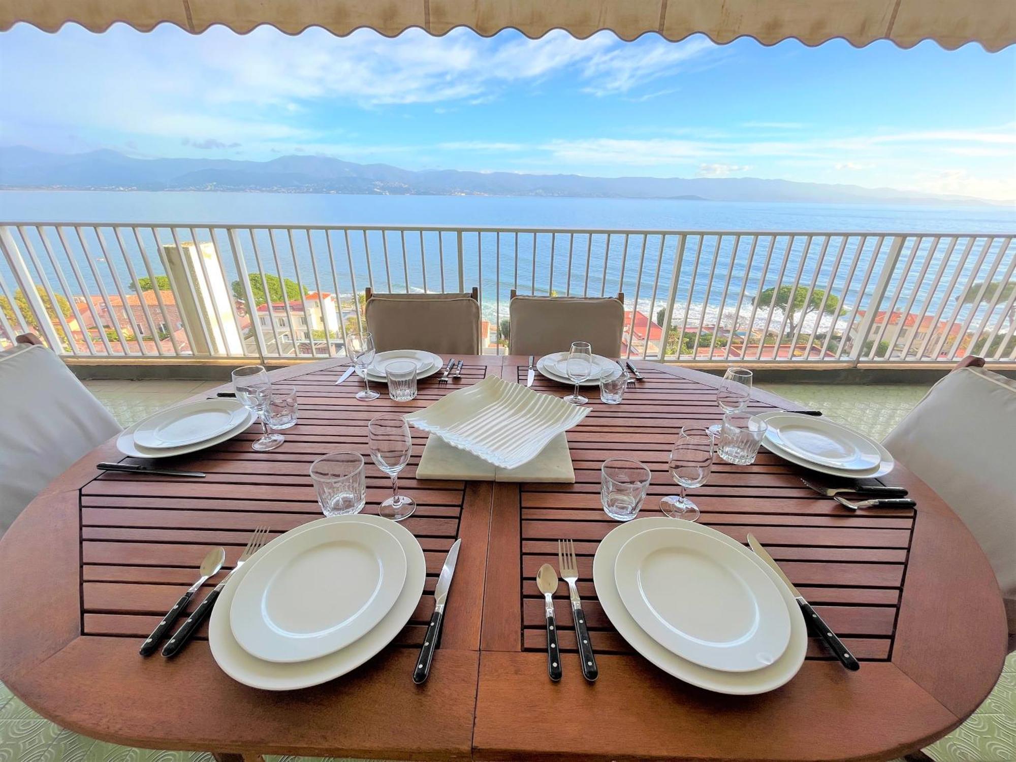 Appartement Vue Mer Carmino Ajaccio Ajaccio  Ngoại thất bức ảnh